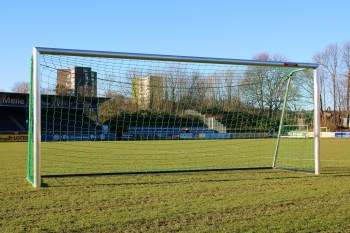 Jugendfußballtor 5,00 x 2,00m, EN748, Typ 3, mobil mit Players-Protect vollverschweißt, transportabel, Tortiefe 1,50m I Toba-Sport.Shop.de